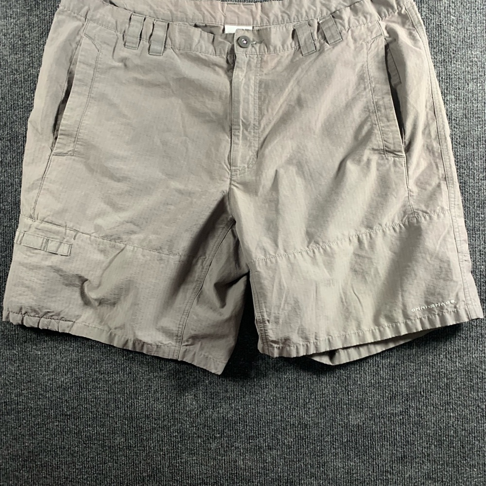 Columbia PFG Men's Light Gray Performance Fishing Shorts